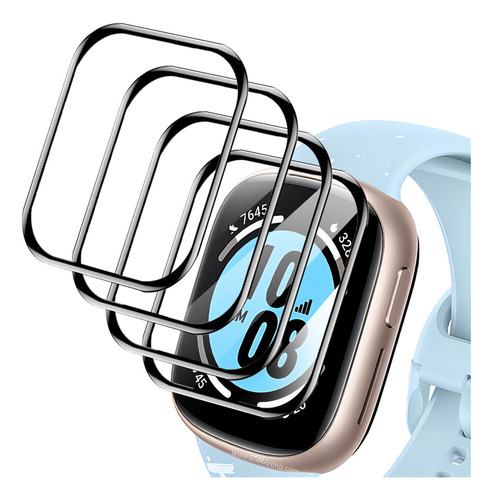 4x Mica Screen Protector Pantalla Para Honor Watch 4 Soft