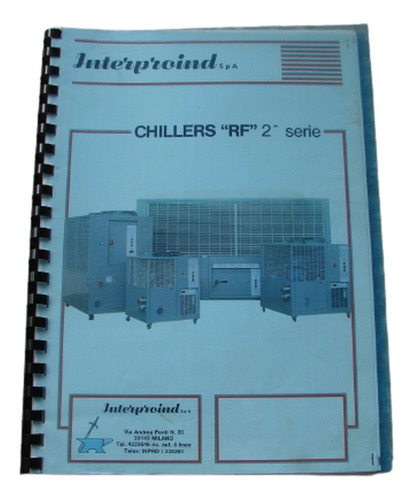 Manual Tecnico Industrial Chillers Serie Rf 2