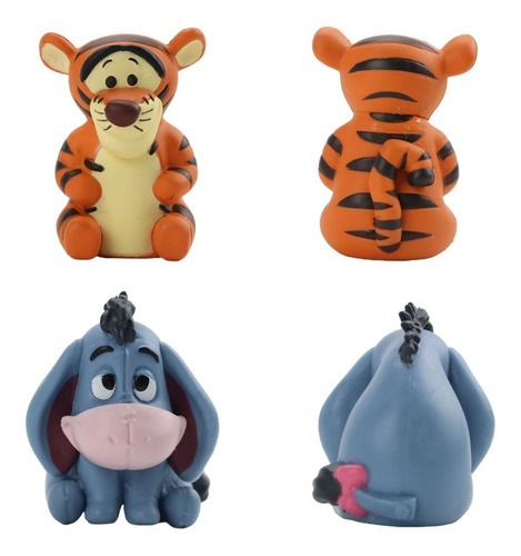 Winnie Pooh Mini Figuras Coleccionables Disney 10pz
