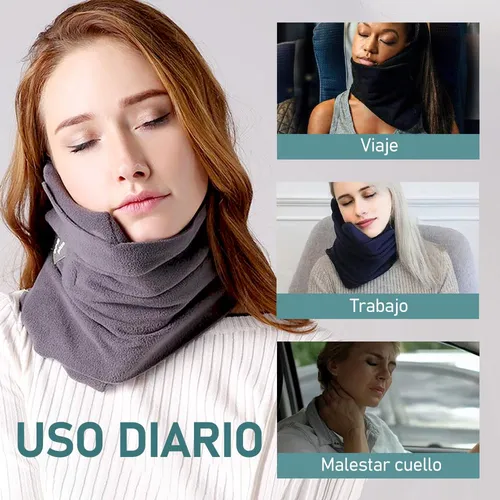 Almohada De Viaje, Cuello Para Viaje Plegable, Almohada