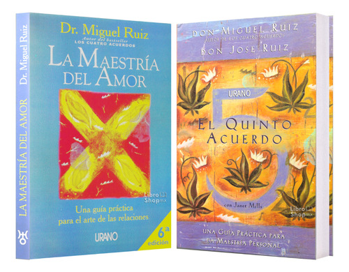 La Maestría Del Amor + Quinto Acuerdo Dr Miguel Ruiz Nuevos