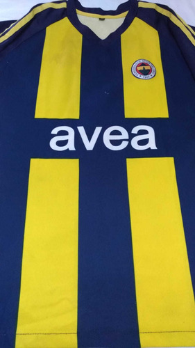 Camiseta De Fútbol De Fenerbache Turquía Lugano Usada 