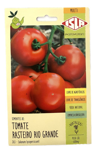 Tomate Rasteiro Rio Grande - 600mg/222 Sementes Aprox