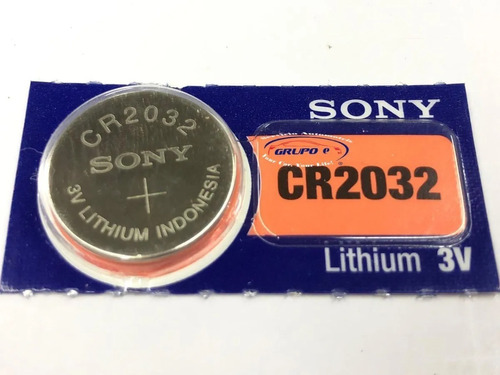Par Baterías Pilas Llave Control Remoto Crossfox Sony Cr2032