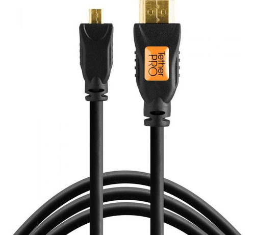 Imagen 1 de 3 de Cable Micro Hdmi A Hdmi 3mts Tether Tools