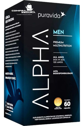 Multivitamínico Alpha Men Pura Vida