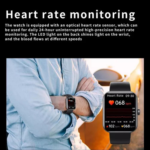 . Reloj Inteligente De Moda Con Monitor Deportivo