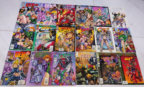 63 Cómics Gen 13, The Darkness Y Buffy Caza Vampiros Vid (Usado)