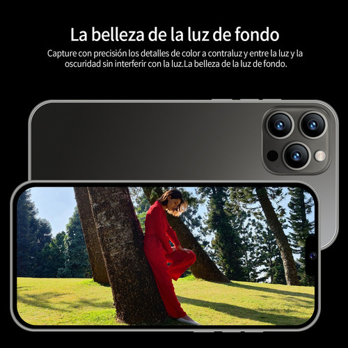 . Phone Android Barato I14 Pro Max 6.3 Black