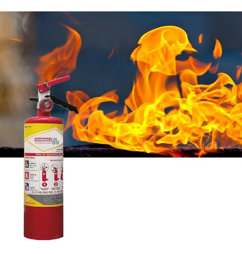 Extintor Apaga Fuego Hoteles, Mxfof-004, 12kg, Clase A,b,c