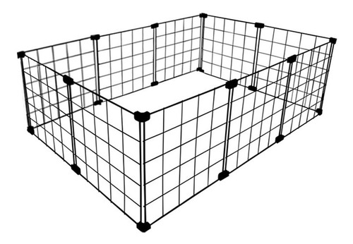 Cercado Porquinho Da Índia 60x90x30cm Cercadinho Filhotes