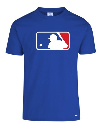 Polera - Franelas  Mlb Estampada  100% Algodón