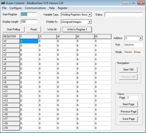 Software Modbus Modbusview Tcp