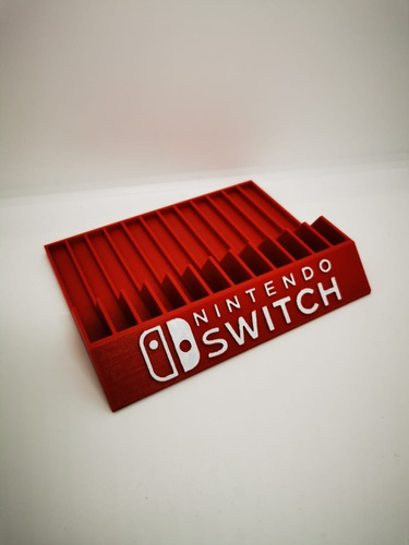 Organizador De Juegos Nintendo Switch Impreso En 3d