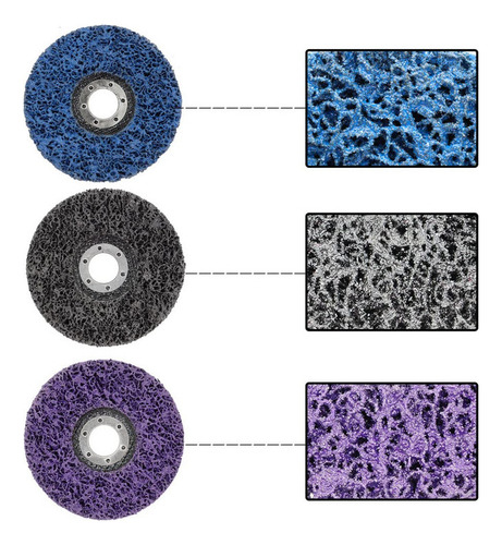 Disco Abrasivo Para Quitar Pintura Para Ruedas, Paquete De 5