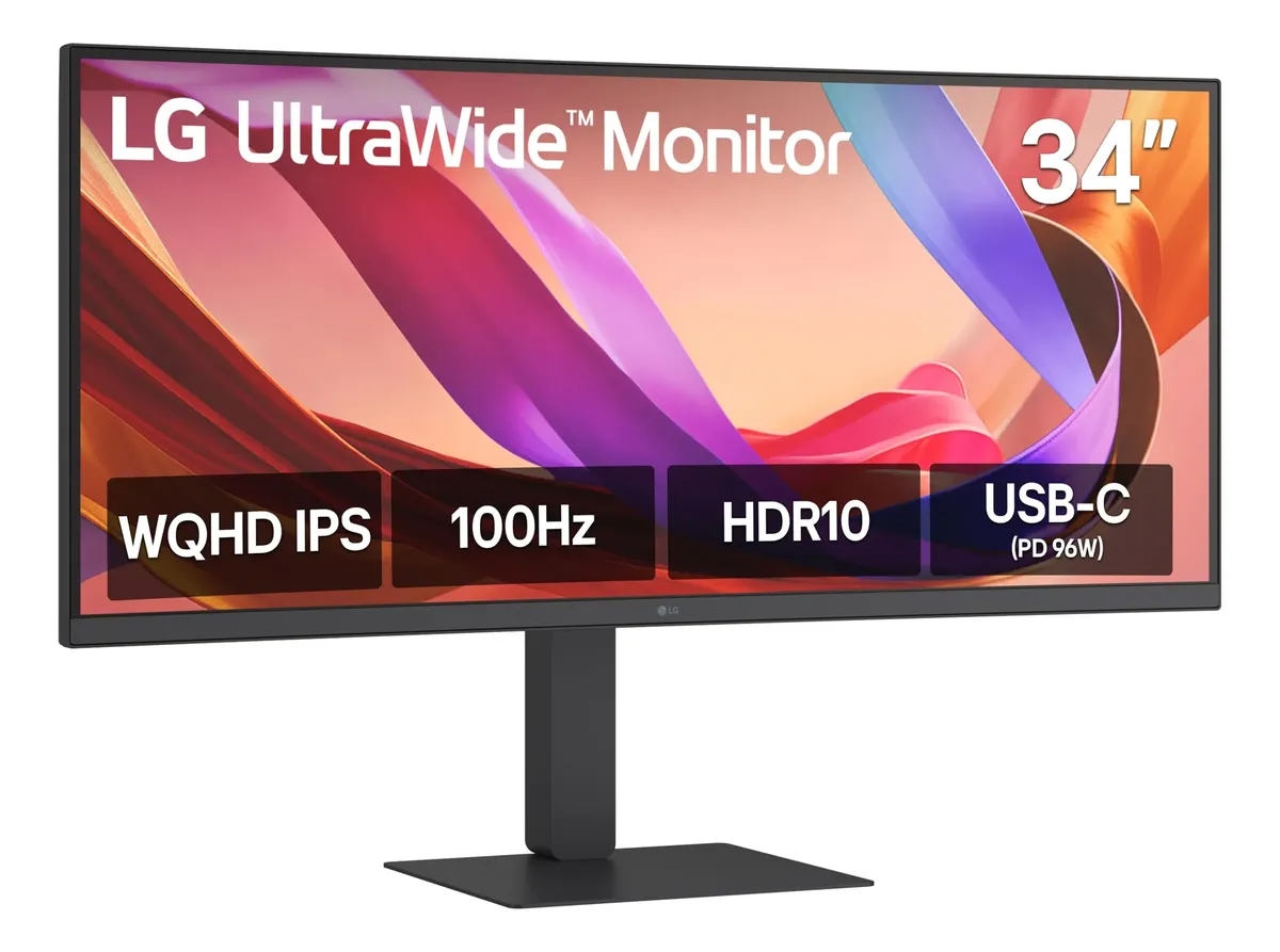 Monitor LG 34u650a-b 34 Polegadas Wqhd 100hz Ips Preto
