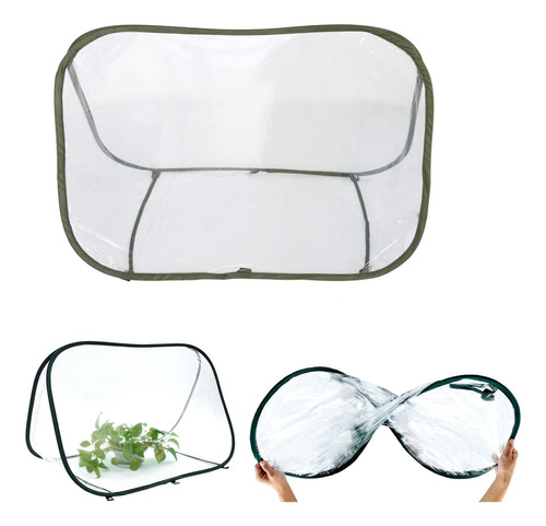 Mini Invernadero Transparente, Fácil De Usar, Portátil,
