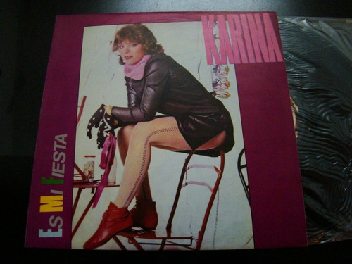 Karina Es Mi Fiesta Promo 1984 Vinilo Lp Argentina