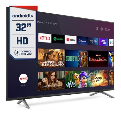 Smart Tv Hitachi Cdh-le32smart Hd 32  Control X Voz  Netflix