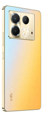 Smartphone Infinix Note 40 5g 8gb Ram 256gb Armazenamento, Câmera Tripla 108mp+ Selfie 32mp, Tela 6,78 Fhd+ 120hz, Sound By Jbl, Bateria 5000mah, Carregamento Sem Fio Dourado