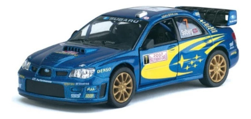 Miniatura Carrinhos Esportivos Gt De Ferro Abre Portas 1/36 Cor Azul