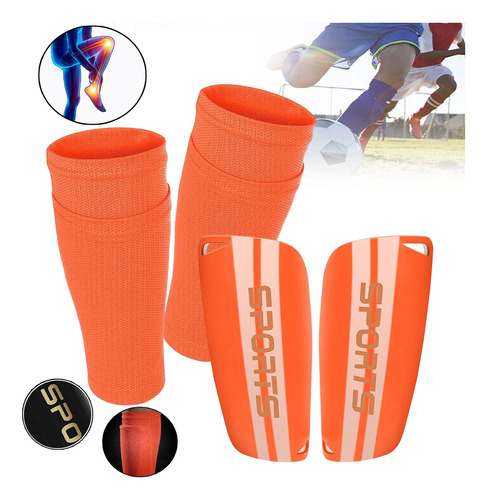 Espinilleras De Fútbol Calcetines Con Espinilleras,4pcs