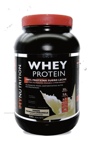 Whey Protein Myn 990 Gr. Sabor Vainilla