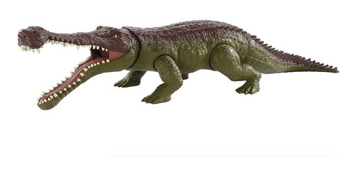 Dinosaurio Sarcosuchus Mega Mordida Jurassic World Mattel