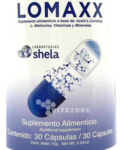 Imagen 6 de 6 de Lomaxx 30 Cápsulas