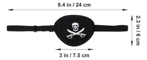 De Ojo Pirata, Máscara De Ojo , Accesorios Piratas