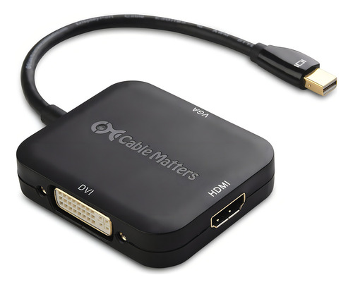 Cable Matters Mini Displayport A Hdmi Adaptador Con Vga Dvi