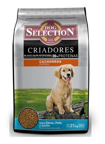 Alimento Dog Selecion Criadores Cachorros Carne/pollo X21kg