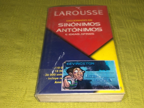 Diccionario De Sinónimos Y Antónimos Ideas Afines - Larousse
