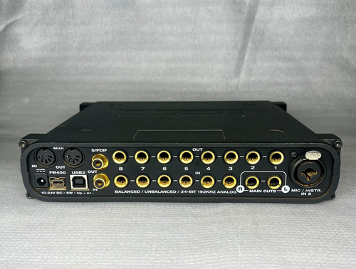 Motu Ultralite Mk3 Hybrid Firewire Usb Interface De Áudio Preto (Usado)