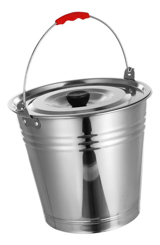 Cubo De Acero Inoxidable Para Bebidas Frías 32 Cm 12 Litros