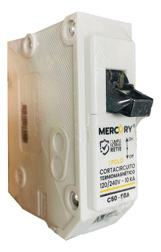 Breaker Interruptor Termomagnetico 50 Amp Mercury Retie