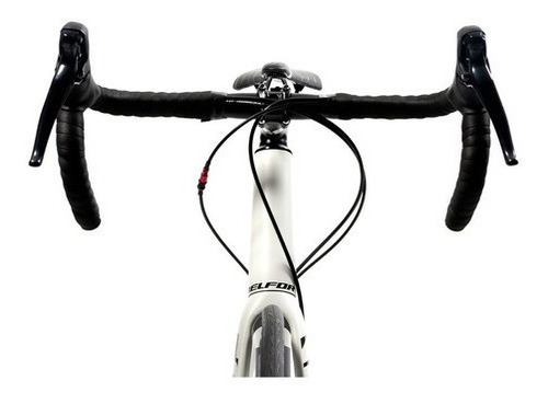 Imagen 7 de 9 de Bicicleta Belfort Copan Sora R700 T50 Blanco Negro 2022