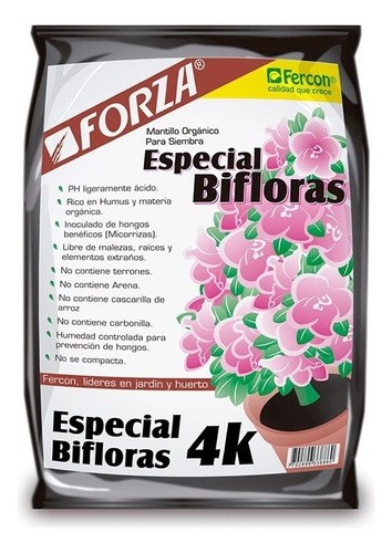 Sustrato De Planta Abono Acido Tierra Especial Biflora X4kg