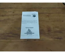 Comprar Manual Original - Controller Pak Memory Card N64 Nintendo 64