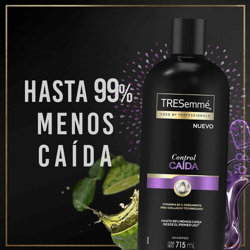 Shampoo Tresemmé Control Caída 715ml