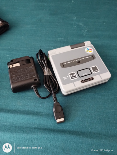 Game Boy Advance Sp Carcasa Retro Un Brillo Jalando Al (Usado)