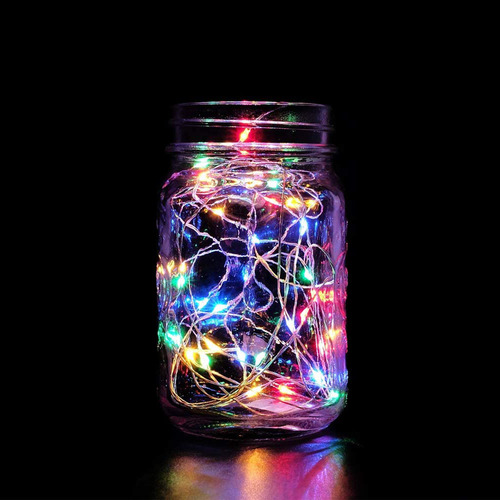 Guirnalda De Guirnaldas De Luces Led Con Tapa De Cristal Sol