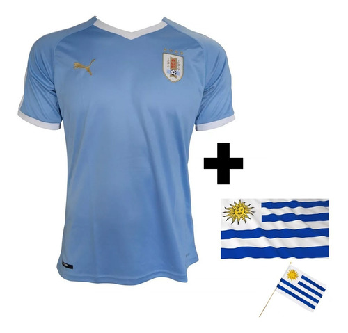 Camiseta Puma Uruguay 2019 Remera Celeste Selección +regalos
