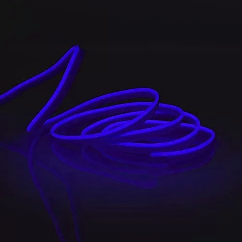 Wire Hilo 5m Traje Luminoso Luz Tira Neon Cable Led Dj Bar Color de la luz Azul