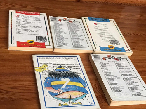 Lote 5 Libros De Chistes Pepe Muleiro, Sexys, Bostezos.