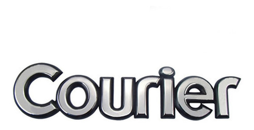 Imagem 3 de 5 de Kit Emblemas Courier Com Logo Grade E Caçamba +brinde