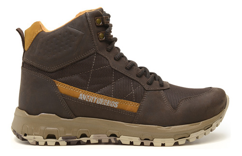 Bota Botineta Cuero Legitimo Hero Aventureros Urban Trekking