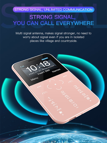 Soyes S10p Mini Teléfono Móvil 2g Gsm 400mah 1.5 Ips Pantall