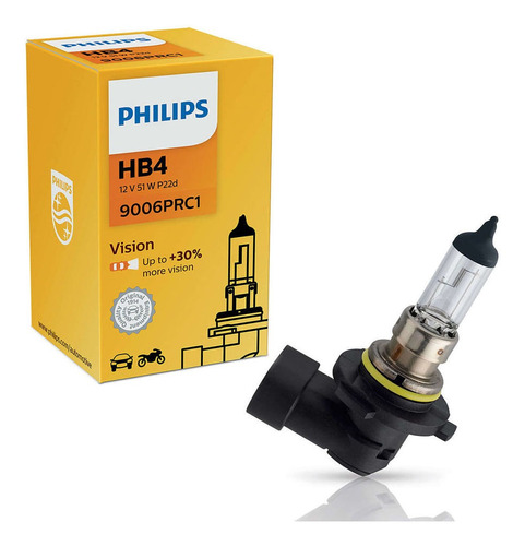 Lâmpada Hb4 Farol Alto Baixo Neblina Philips Standard 12v