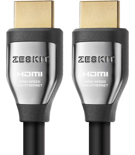 Velocidad De Cable Hdmi Premium Certificada Por Zeskit Cinem